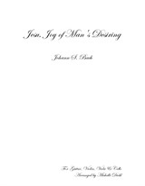 Jesu, Joy of Man's Desiring, for guitar, violin, viola and cello