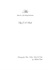 Air, Suite No.3 for Orchestra